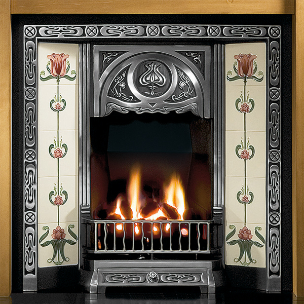 Gallery Lincoln Wooden Fireplace Flames Co Uk